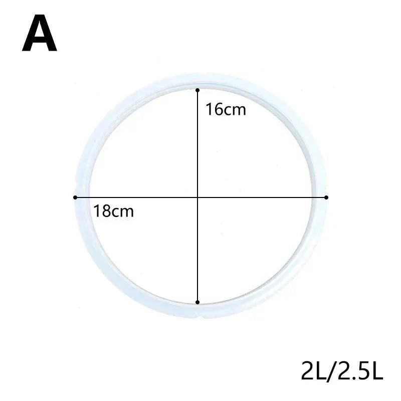 Premium Silicone Sealing Ring for Pressure Cookers 16-24cm