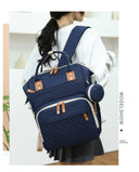 USB Mummy Bag Diaper Bag Backpack Waterproof Large Capacity