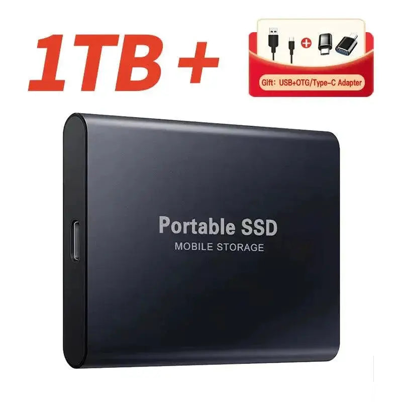 Fast External SSD for Pro On-The-Go — Blue 1TB