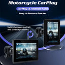 EKIY 5.0 Wireless CarPlay Moto GPS