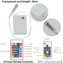5V RGB LED Strip 5050 30 LEDs per Meter IP65 With IR Remote TV Backlight