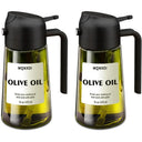 Glass Oil Sprayer Dispenser Olive
