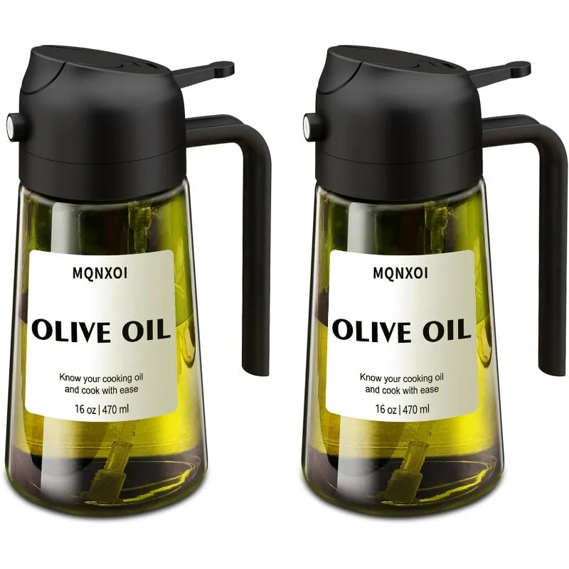 Glass Oil Sprayer & Dispenser, Olive Cooking, Air Fryer — product view 6
