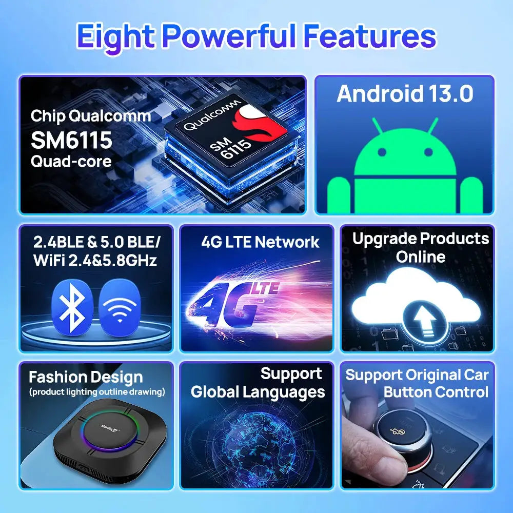 Wireless CarPlay Android Auto Adapter Configuration — product view 8