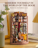 Robotime Silent Corner DIY Book Nook Kit
