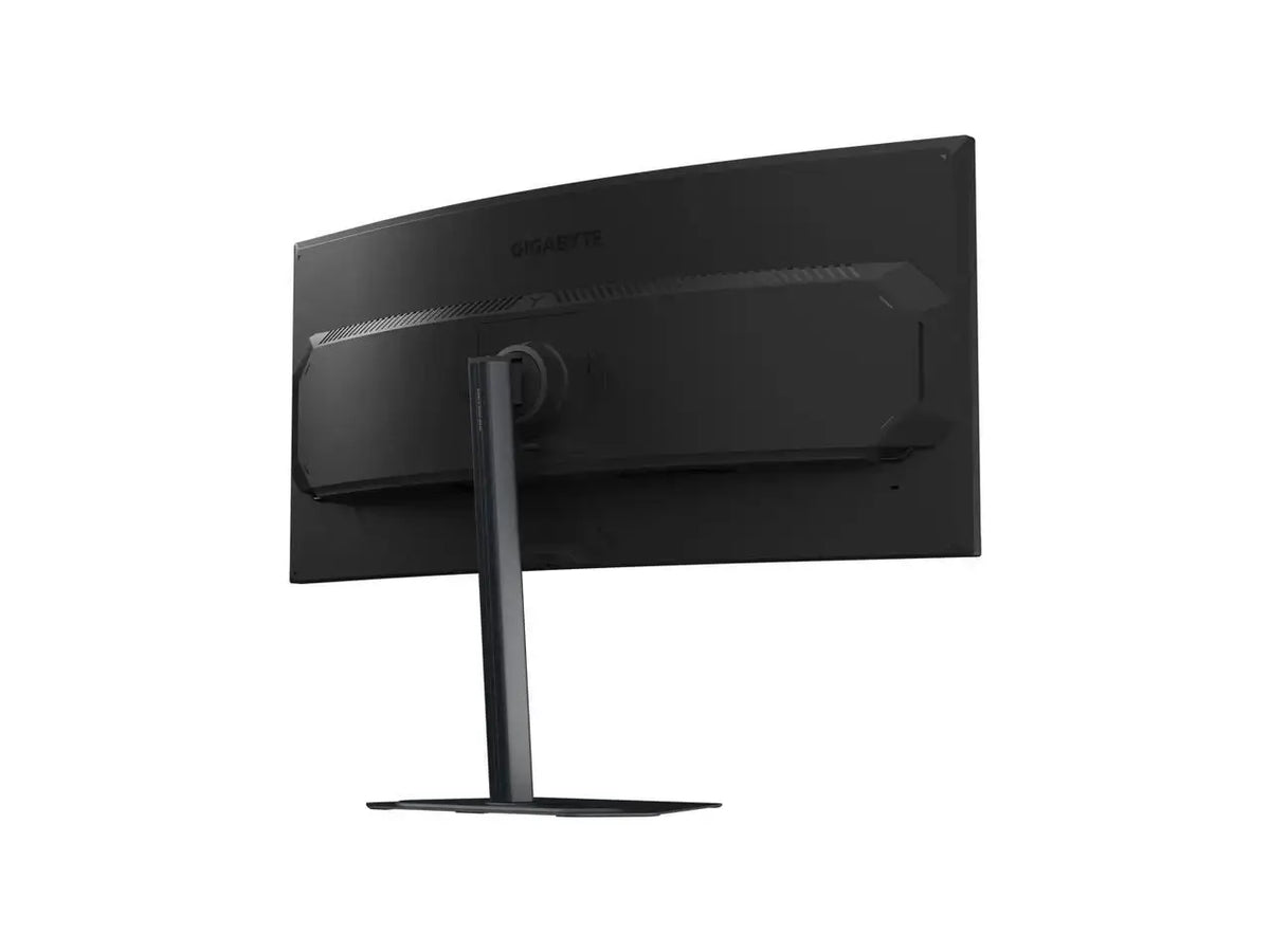 GIGABYTE 34 inch QHD 2K 1440P 200Hz AMD FreeSync Premium HDR400 Built-in Speakers Curved Gaming Computer Monitor with Height Adjustable & Tilt Stand G34WQC2