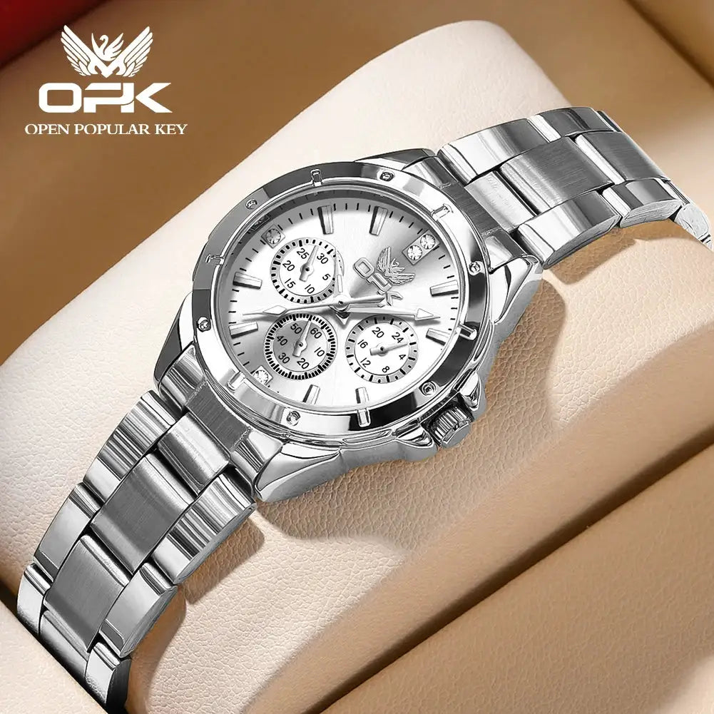 Opk Womens Chrono Watch Stainless Steel — product image 10