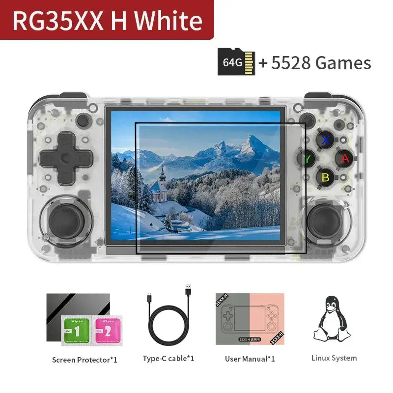 Anbernic RG35XX H Handheld Game Console With 5528 Games - OurLum.com