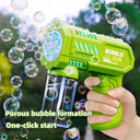 Automatic Rocket Bubble Gun For Kids