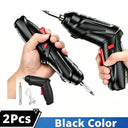 Cordless Electric Screwdriver - 90 Degree Swivel