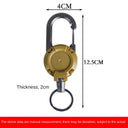 Backpack Wire Rope Telescopic Buckle Fishing Accessories