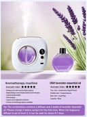 Rechargeable automatic aroma diffuser, essential oil diffuser, aroma essential oil, hotel bathroom aroma machine gift