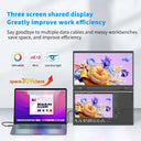 HGFRTEE 15.6 Foldable Portable Monitor