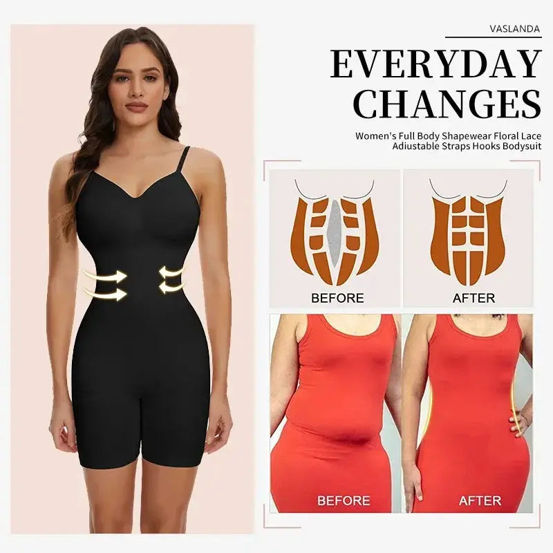 Seamless Bodysuit Shapewear Open Crotch Trainer For Women