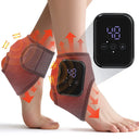 Heating Foot Massager Electric Vibration Relaxation Ankle Massager Warm Ankle Brace Joint Sprain Support Ankle Protection