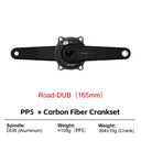 THINKRIDER PP6 Bike Carbon Fiber Spider Power Meter Crankset DUB 29MM 162.5-172.5mm ANT+ BLE for  Road Bike