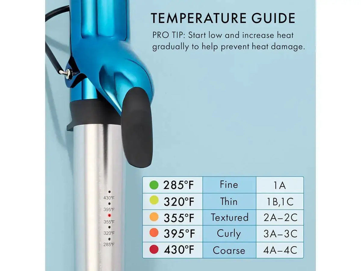 BaBylissPRO Nano Titanium™ 1½" Extended Barrel Curling Iron, BNTW150XLUC