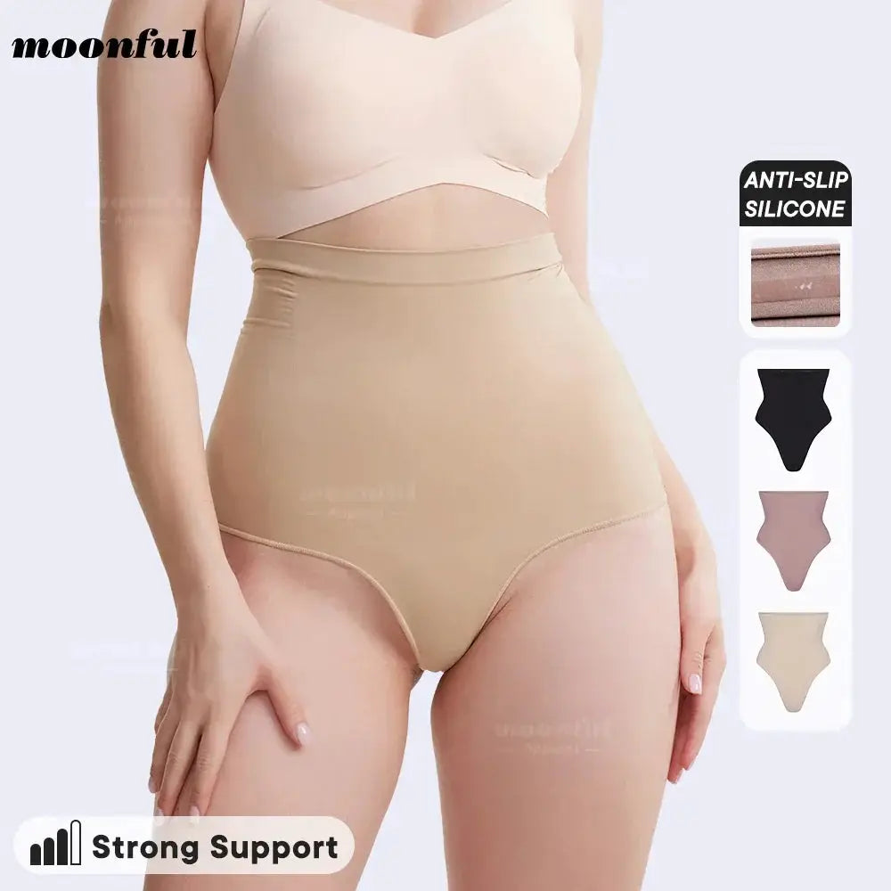 High Waist Thong Shapewear For Abdomen Control And Slimming