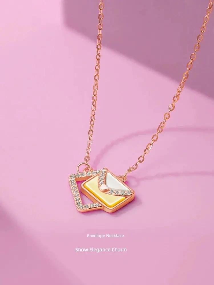 Myron Yijia Envelope Necklace Sterling Silver New Arrival