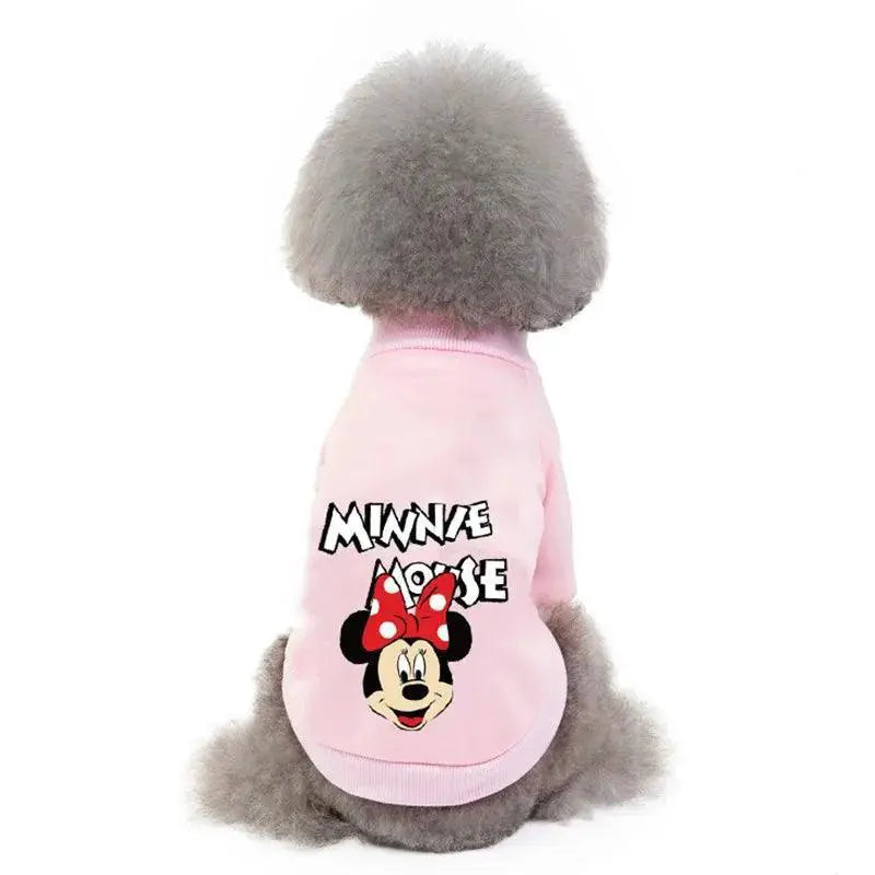 Disney Mickey Warm Dog Hoodie For Small To Medium Pets