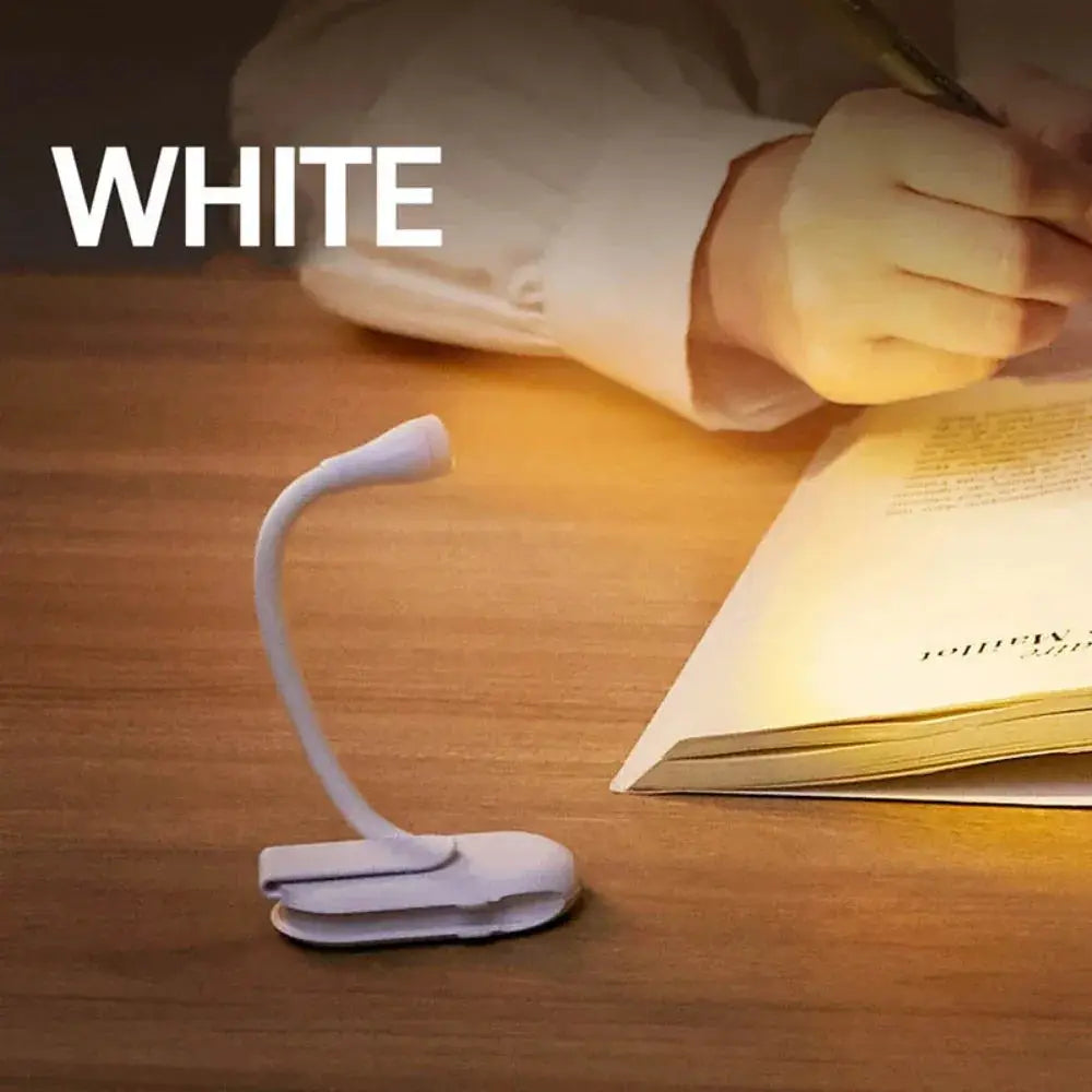 Portable LED Book Light USB Rechargeable Eye Protection Lamp