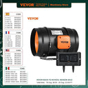 VEVOR Inline Duct Fan with Temperature Humidity Controller