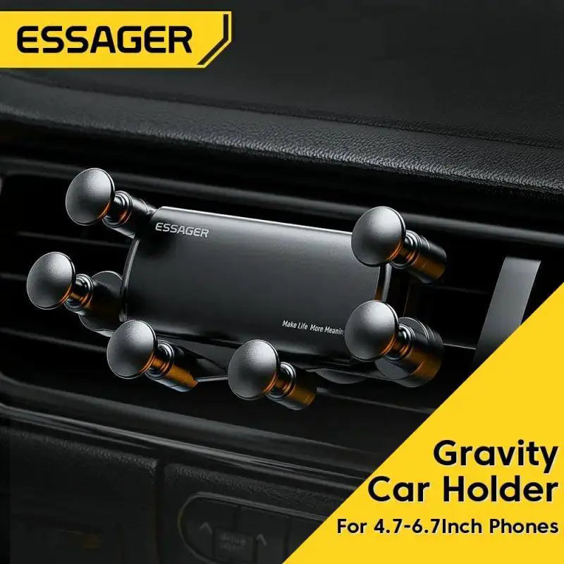 Essager Universal Solid Fold Car Phone Holder Drive Safely