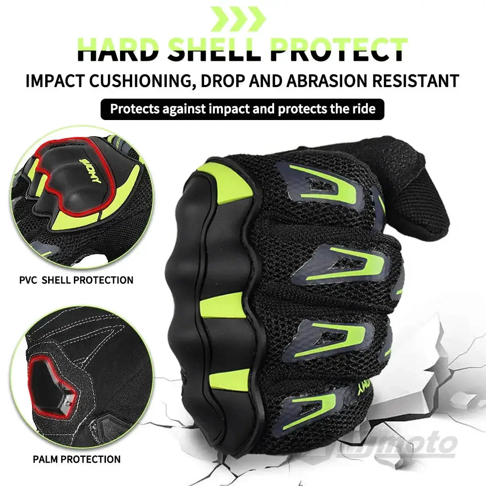 Suomy Summer Mesh Breathable Motorcycle Gloves Unisex