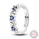 Adjustable Ring Sterling Silver Mermaid