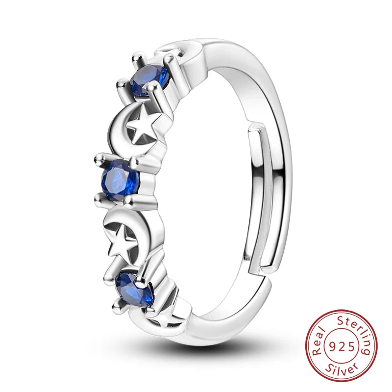 Adjustable Ring Sterling Silver Mermaid