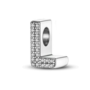 Bangle Bracelet A-z Alphabet Charm