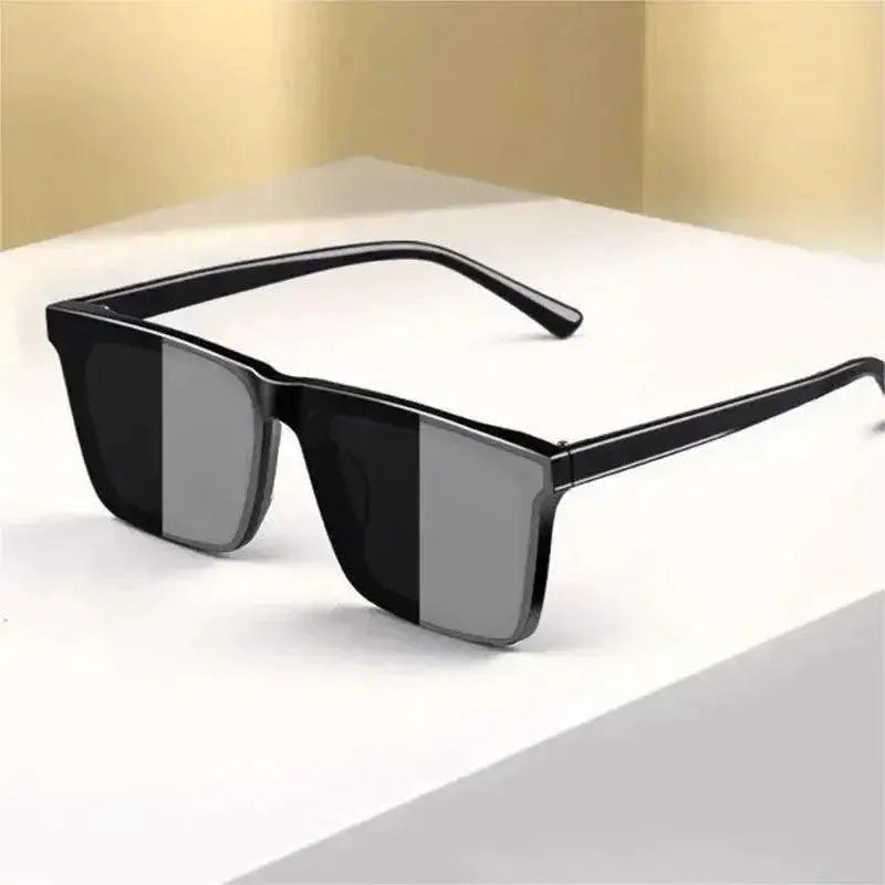 Men's Retro Square Windproof Sunglasses UV Protection