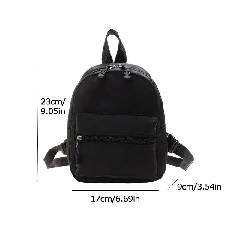 Mini Nylon Womens Backpacks Trend Small Rucksack Bag