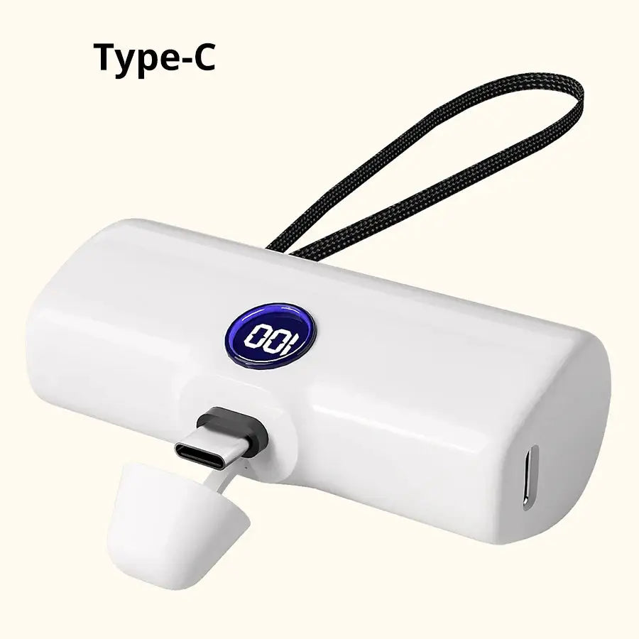 Mini Power Bank - Fast Charge With Led -  product image