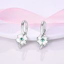 Silver Plated Cubic Zircon Geometric