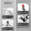 Pressure Cooker Safe Aluminum for Fast Cooking 3L 4L 5L