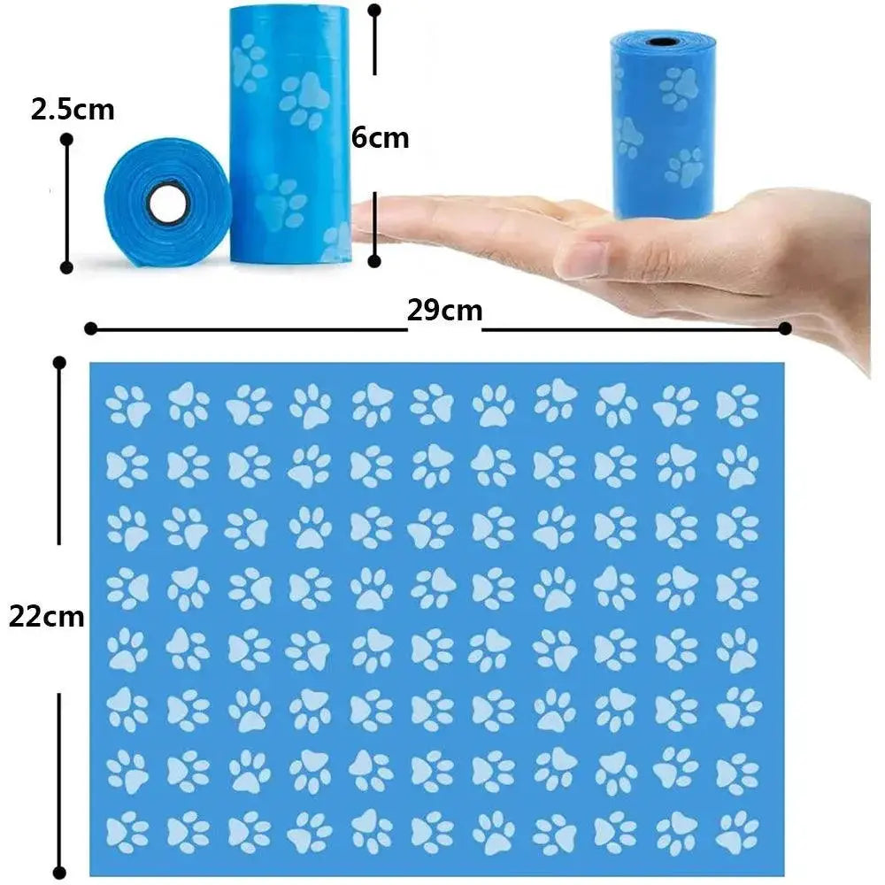 Pet Waste Bags Bone Design Dispenser Eco Friendly