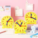 Montessori Clock: Colorful Clocks for Fun Preschool Learning