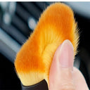 2 Pcs Car Interior Dust Sweeping Soft Brush Tool Cleaning