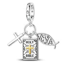 Charm Beads Sterling Silver Color