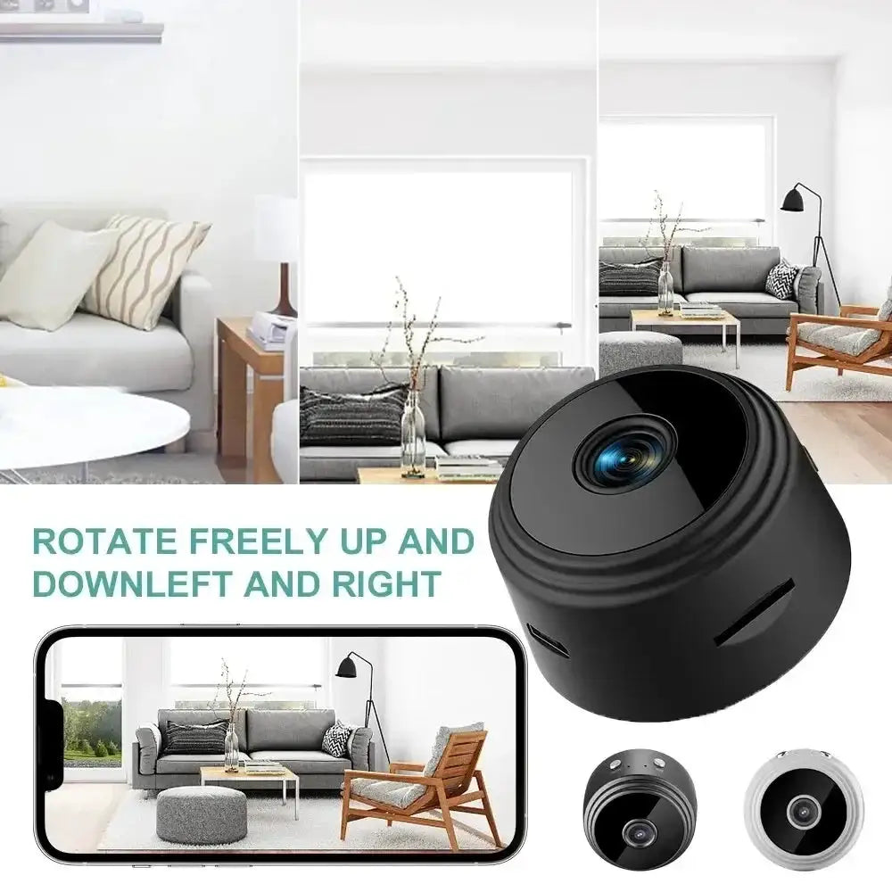 Mini A9 WiFi 1080P HD Security Camera Wireless Monitoring Security Protection Remote Monitor Surveillance Camcorders Smart Home