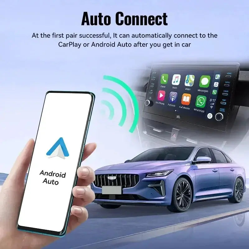 Wireless CarPlay Android Auto Adapter for Nissan - OurLum.com