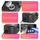 Premium Rgb Fog Machine With Remote