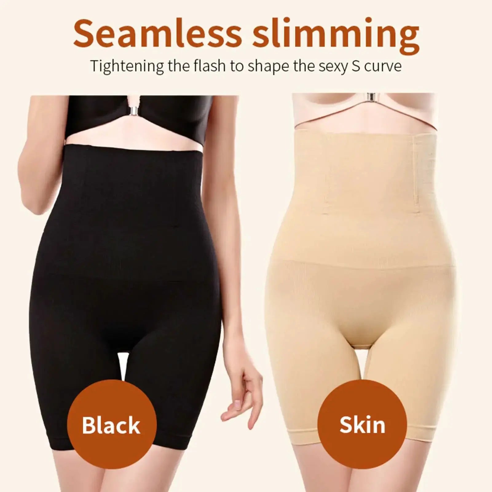 High Rise Seamless Shapewear Pants For Women Flatter Figure