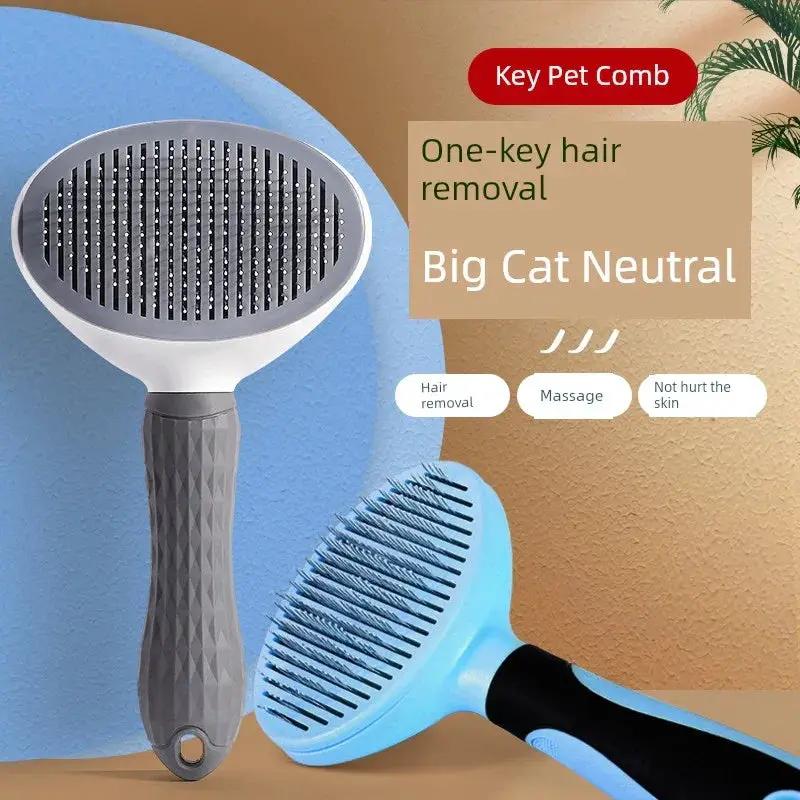 Cat Comb Hair Brush For Dog Hair Removal Handy Gadget