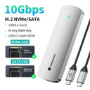 Yottamaster M.2 Enclosure - Dual Protocol USB C