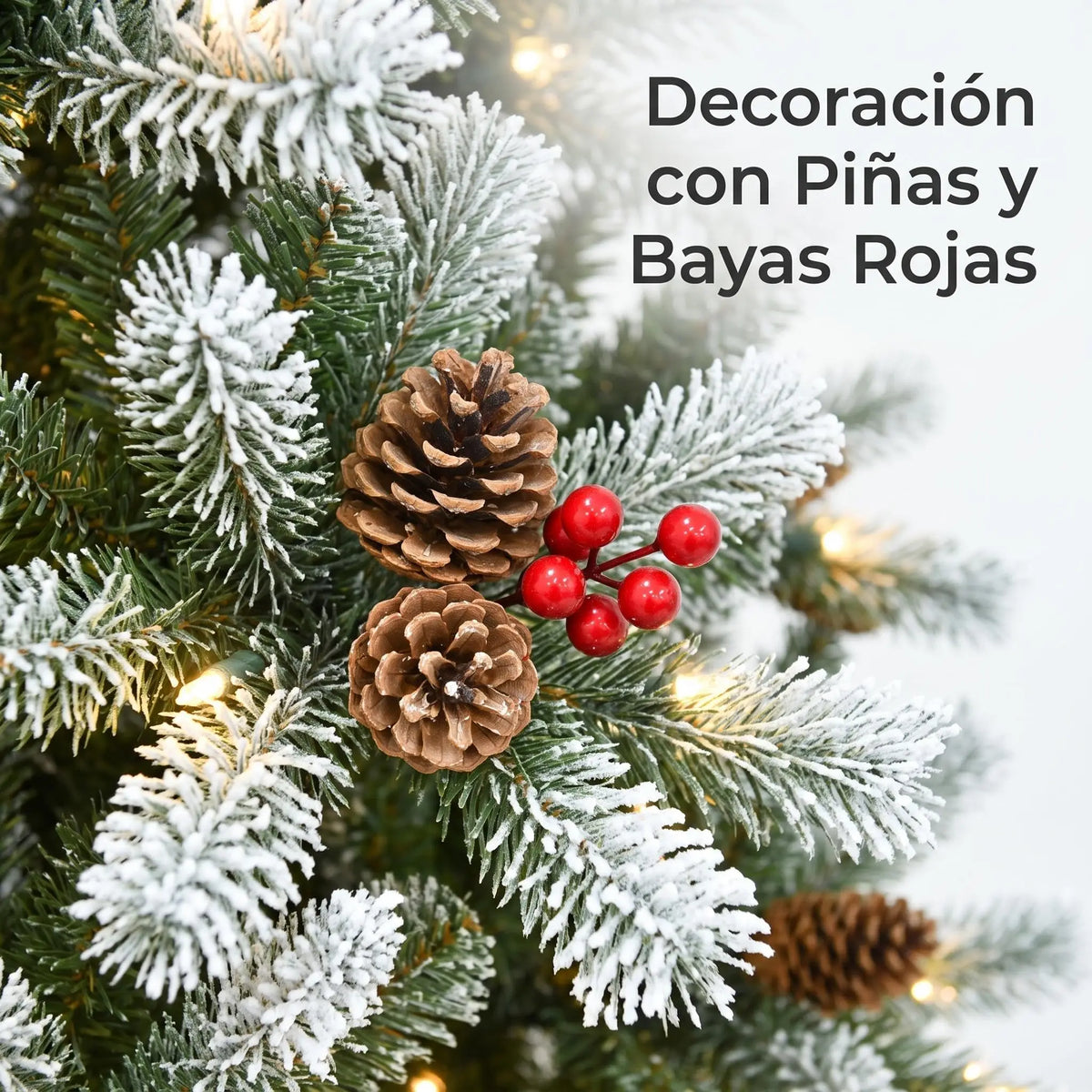 Metal Artificial Festive Decor