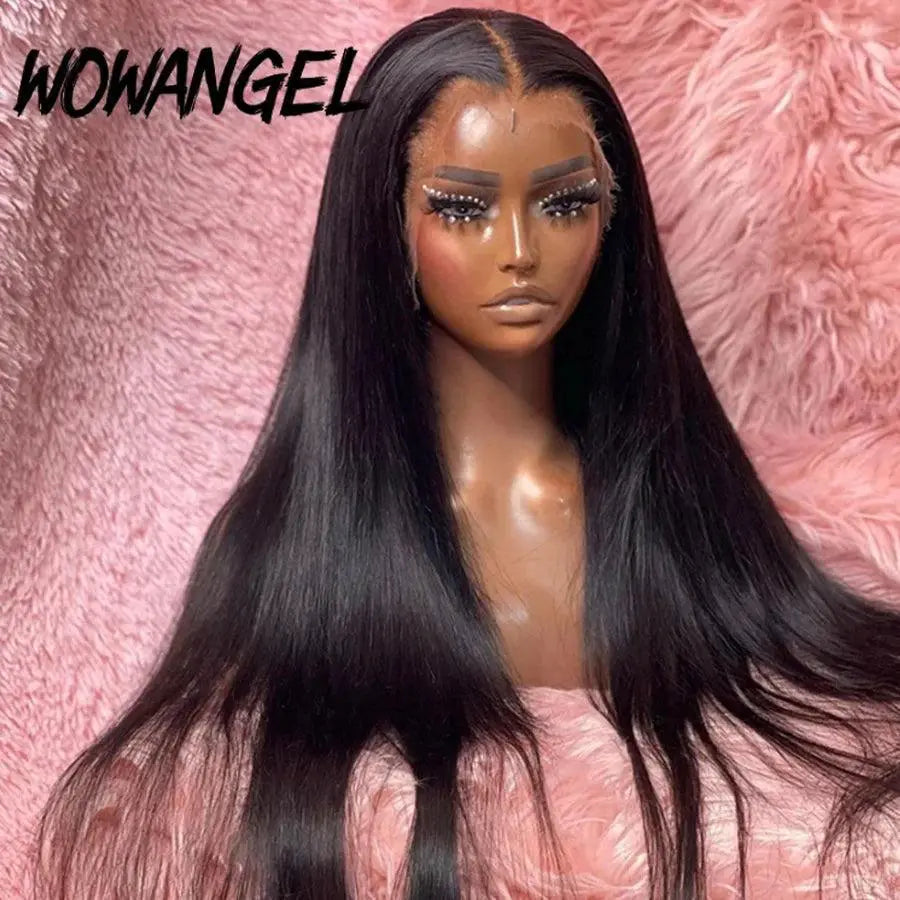 34 Inch HD Lace Front Wig Premium Brazilian Human Hair