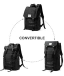 Roll Top Water Resistant Laptop Backpack