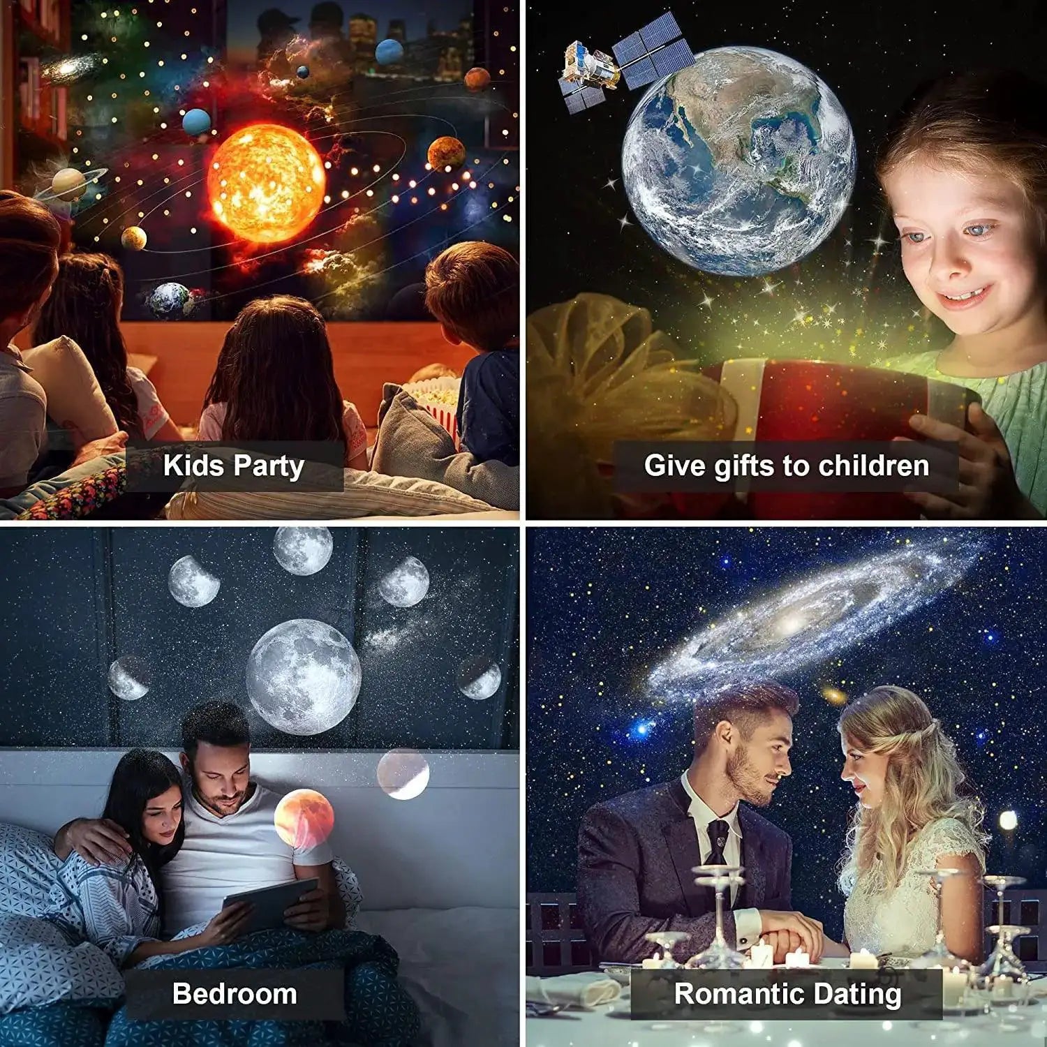 Cosmic 13 In 1 Star Projector Galaxy Night Light For All